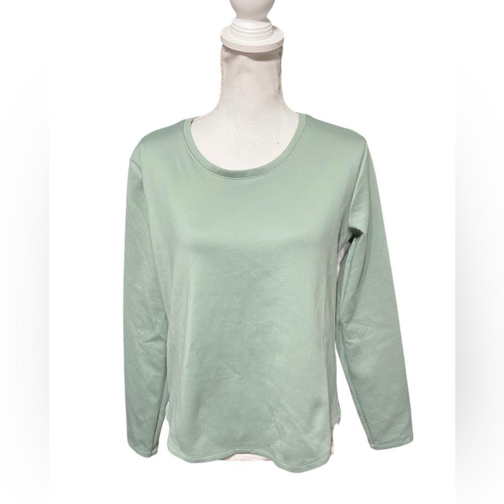 Nike Therma Fit Fitted Sweatshirt green DD4927-100 Women’s m Activewear